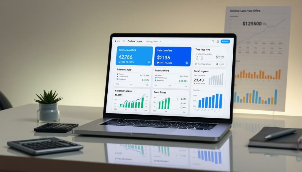 Analyse der Kreditangebote im Online-Segment