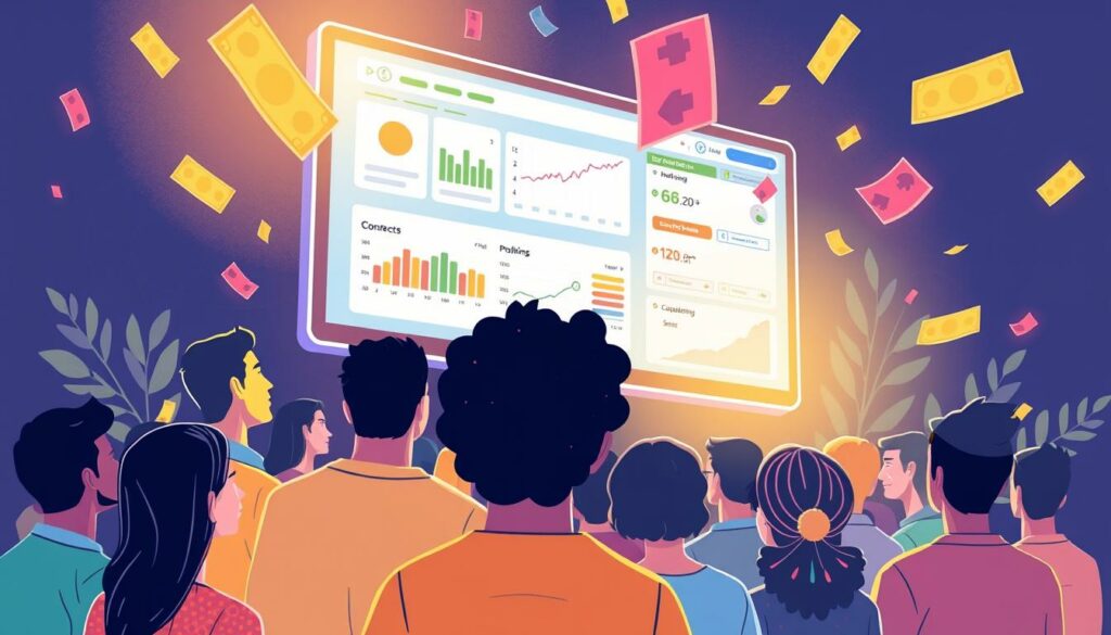 Crowdfunding Visualisierung