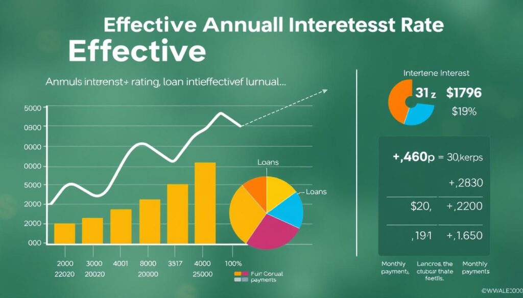 Effektiver Jahreszins Visualisierung