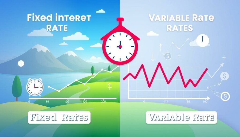 Festzins und variabler Zins Vergleich