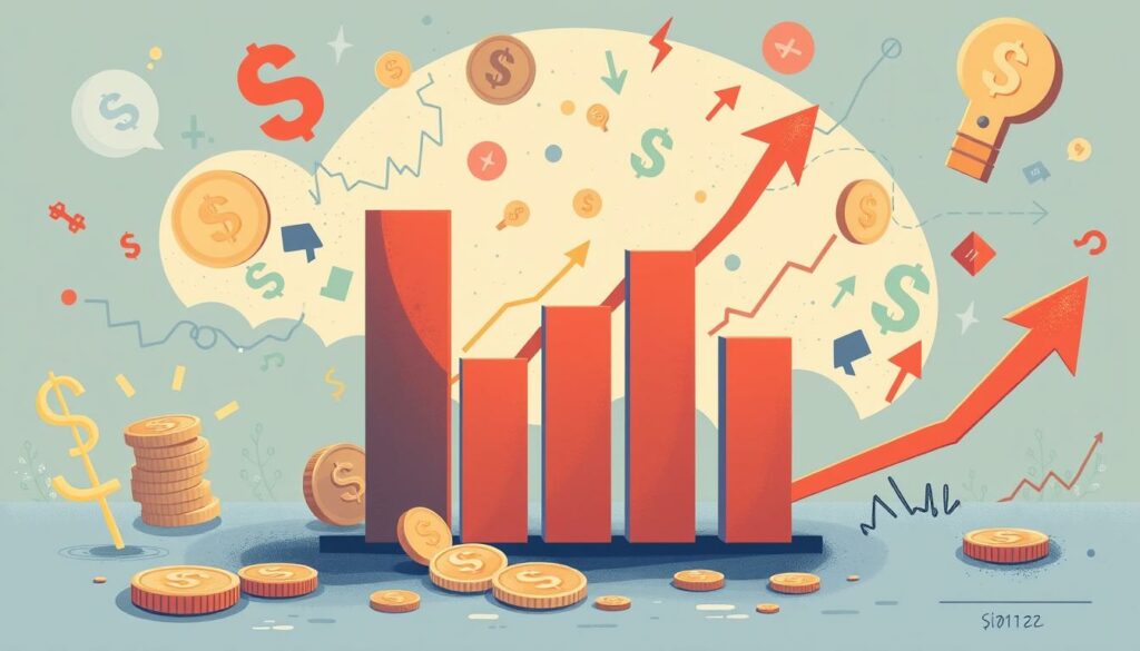 Inflationsauswirkungen auf Kredit-Zinssätze