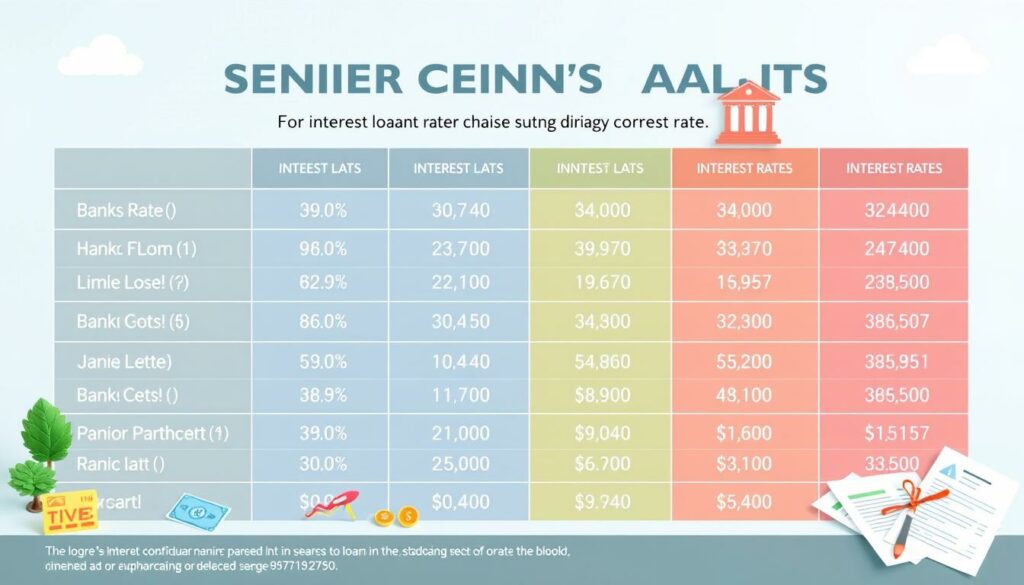 Kreditzinsen für Rentner Vergleich