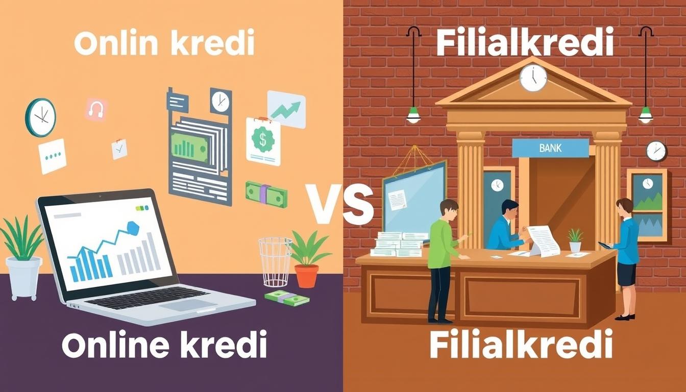 Online Kredit vs. Filialkredit: Was ist besser?