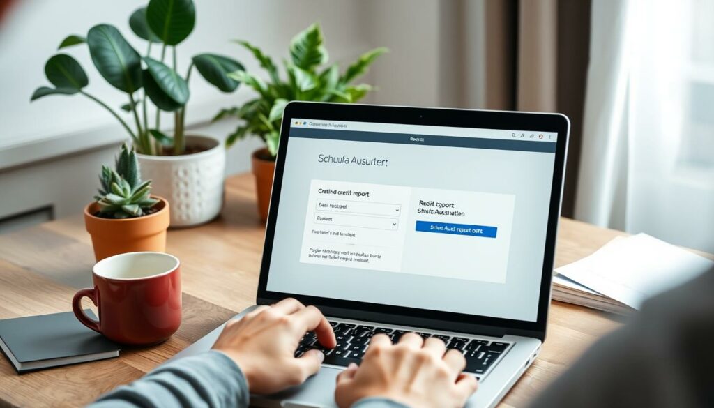 Schufa-Auskunft online beantragen