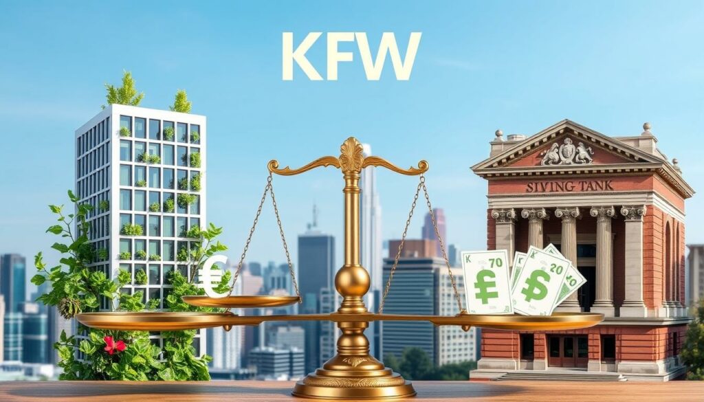 KfW und traditionelle Bankfinanzierung im Vergleich