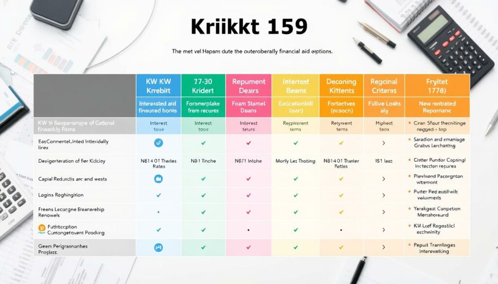 Vergleich von KfW Kredit 159 mit anderen Fördermitteln