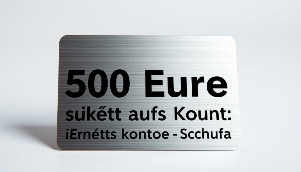 500 Euro Kredit sofort aufs Konto ohne Schufa