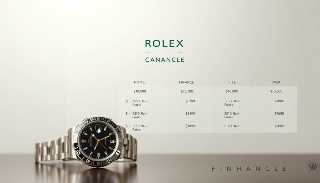 Anbietervergleich Rolex Finanzierung