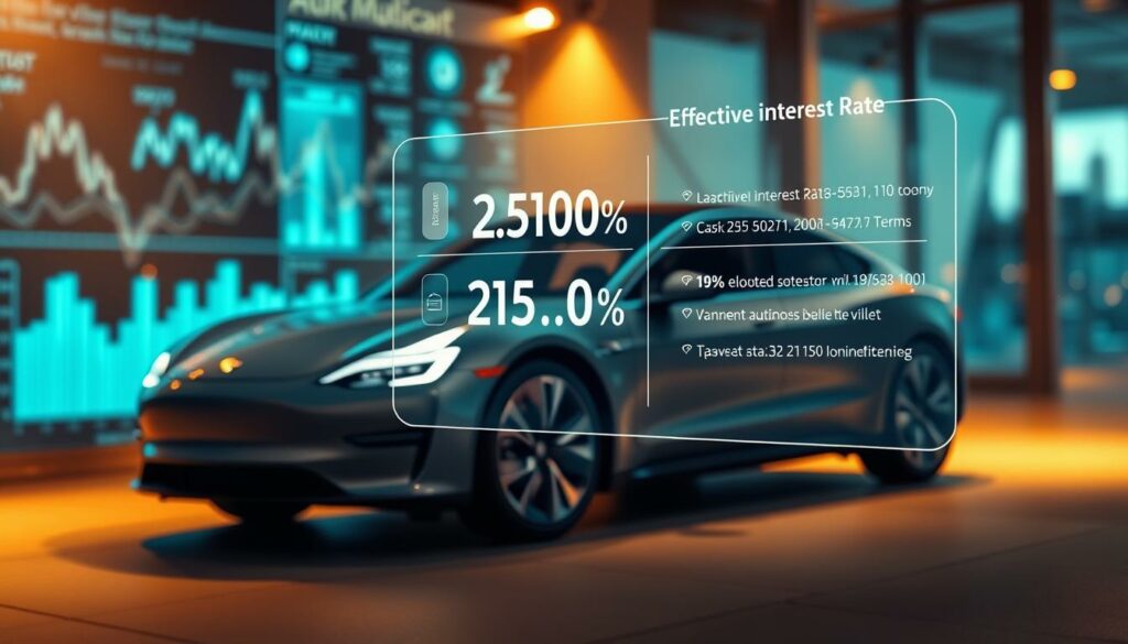 Effektivzins bei der Elektroauto-Finanzierung