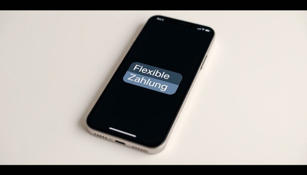 Flexible Zahlung iPhone