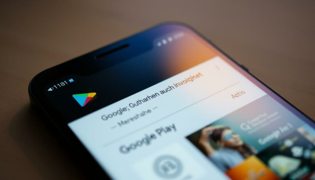 Google Play Guthaben auf Rechnung