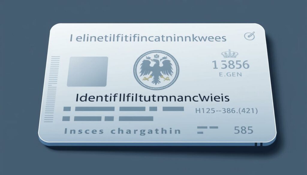 Identifikationsnachweis