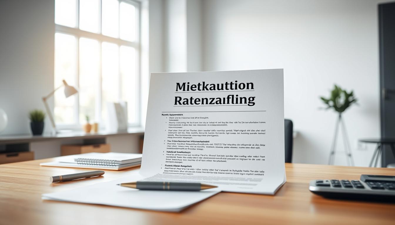 Kaution in Raten zahlen