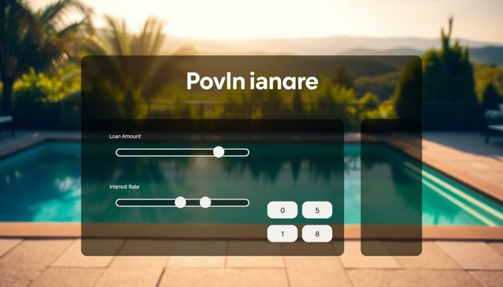 Kreditrechner für Pools