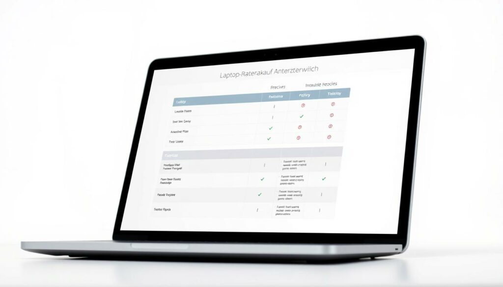 Laptop-Ratenkauf Anbietervergleich