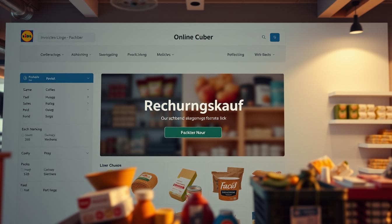 Lidl online bestellen auf Rechnung