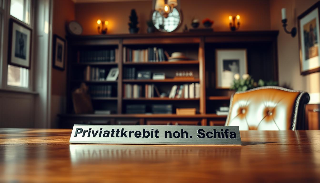 Privatkredit ohne Schufa