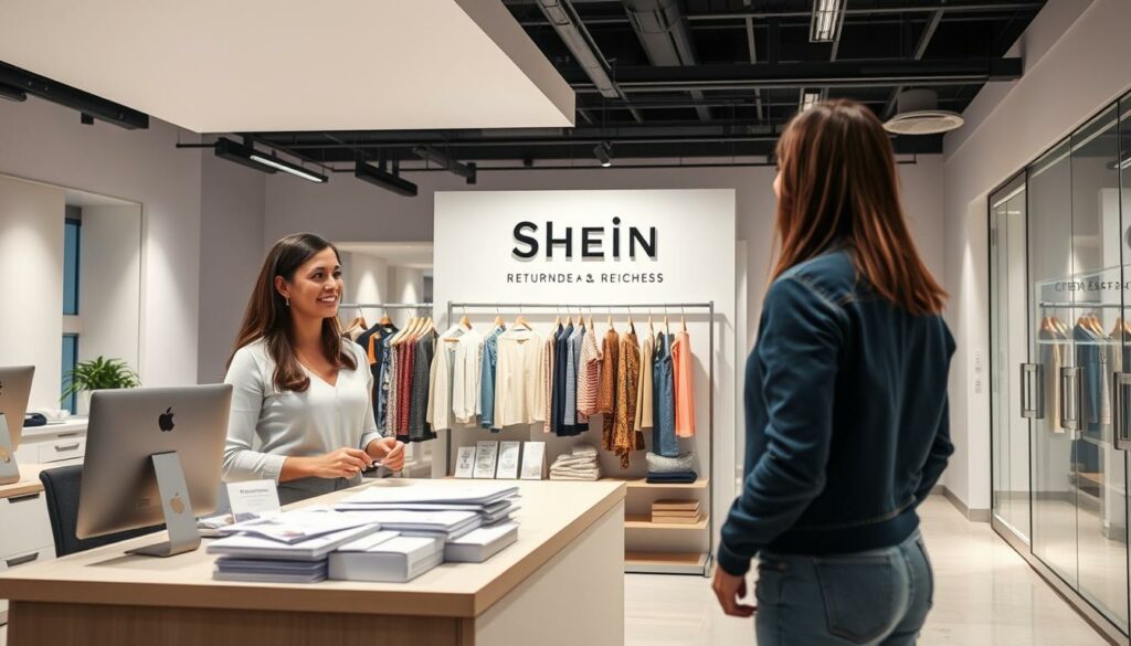 Shein Rückgabe und Retourenprozess