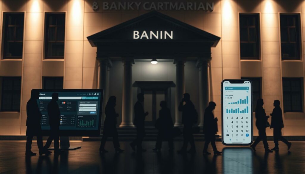 Vergleich zwischen Online-Banken und traditionellen Banken