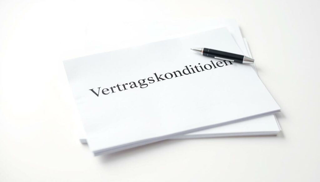 Vertragskonditionen