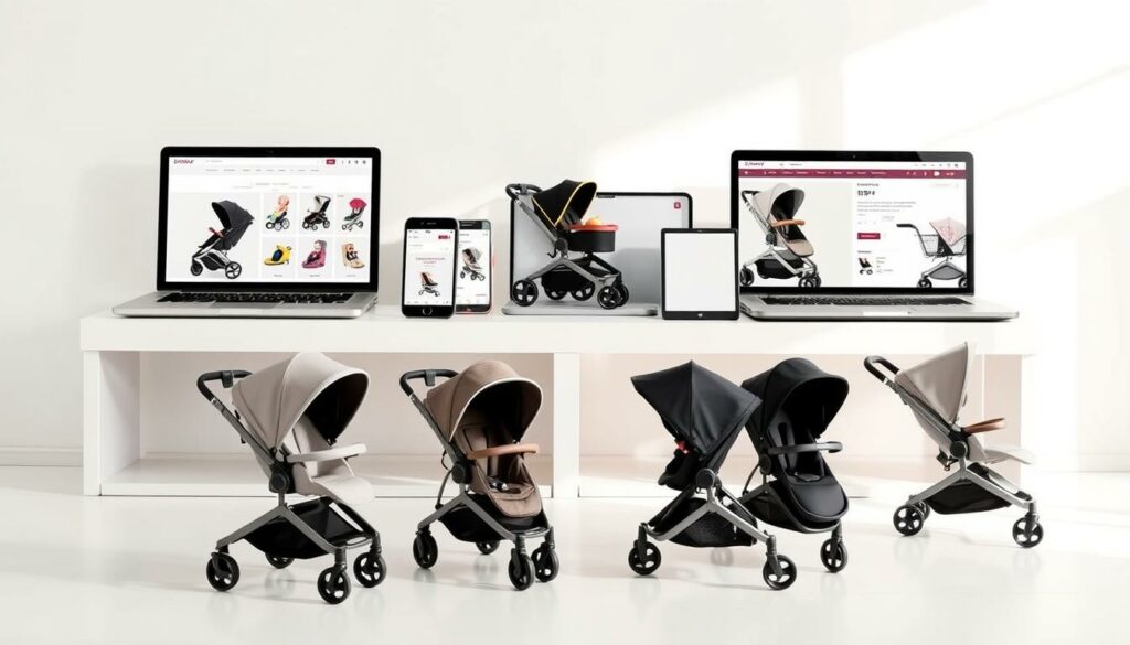 Vertrauenswürdige Kinderwagen Online-Shops